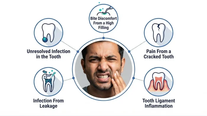 Causes of Tooth Pain After Root Canal When Biting